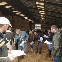 Jugement de bétail en 2021 avec les JA de Vorey