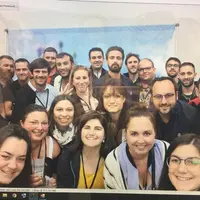 La délégation Auvergne Rhône-Alpes lors du 55e congrès national.