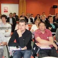 Une délégation d’éleveurs du Massif central a participé 
au congrès de la FNP.