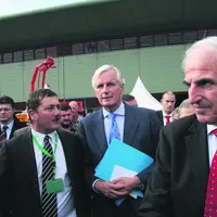 Le ministre de l’Agriculture a parcouru les allées du Sommet de l’élevage, aux côtés du président, Roger Blanc et de Jacques Chazalet, président de la