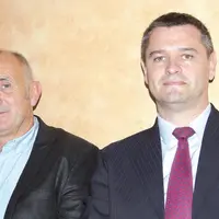 Philippe Panel, nouveau président aux côtés du directeur,
Jean-Marie Passerieu.