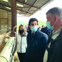 Le ministre de l'Agriculture dans le Puy-de-Dôme