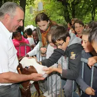 Les éleveurs prennent toujours plaisir à faire découvrir leur métier