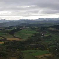 Un bout de Haute-Loire vu du ciel.
