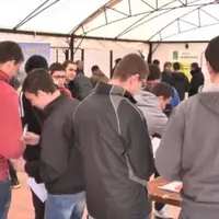Le forum des métiers agricoles ce matin.