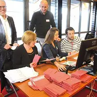 Le dépouillement en Haute-Loire.