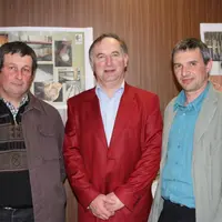Les trois présidents : Thierry Ravel, Gilles Gibaud et Bernard Chalendard.