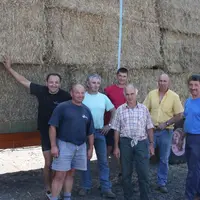 Pour ces agriculteurs du secteur de Saugues, la solidarité c’est aussi s’investir personnellement dans une opération d’envergure comme l’opération pai