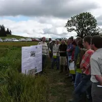 Les visites d'essais organisées pour les agriculteurs sont toujours suivies avec intérêt.