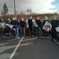 Action syndicale FDSEA/JA contre la grande distribution