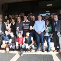Les participants au SIA 2020 avec leur trophées.