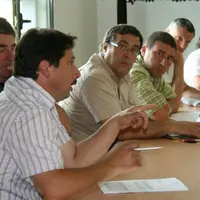 Pascal Rousseau, éleveur en Creuse (au premier plan) s’est rendu, à plusieurs reprises,
à la commission de cotations de Limoges.
