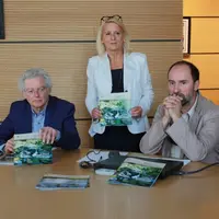De gauche à droite : Jean-Luc Ramin, Brigitte Pays et Jean-Luc Beyeler.