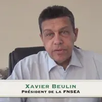 Xavier Beulin, président de la FNSEA.