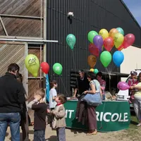 Le lâcher de ballons, une opération appréciée.