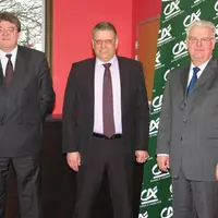 Pierre Vallayer, Gérard Ouvrier-Buffet et Marcel Eymaron.