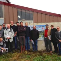 L’amont et l’aval avaient rendez-vous au Gaec Minival.