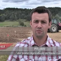 Mikaël Vacher président des JA Haute-Loire