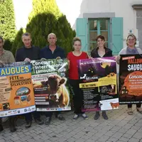 Les organisateurs des trois événements ont reçu la presse à Saugues le 12 octobre dernier.