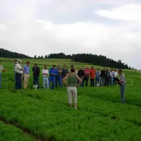 Visite de la plateforme d'essai.