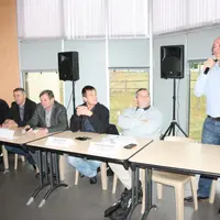 La présentation de l’enquête prospective par Patrice Mounier a ouvert les débats avec la salle.