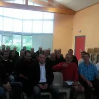 Les producteurs de la section laitière et du groupe lait JA se sont retrouvés à la salle paroissiale de Chaspuzac le 11 juillet.