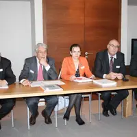André Malel, André Marcon, Ancuta Pasac, Jean-Michel Guerre et Jacques-Henry Pointeau.
