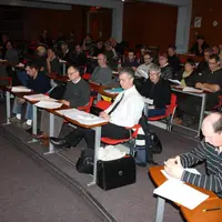 La coopérative et l'association des veaux des Monts du Velay-Forez ont fait salle comble le 10 février au Puy-en-Velay.