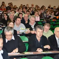 Parmi les participants du forum sur les coûts de production, des techniciens, des éleveurs, mais aussi de nombreux élèves.