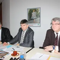 De gauche à droite : Gérard Ouvrier-Buffet, Jean-Michel Forest et Pierre Vallayer.