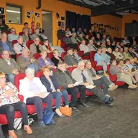 Le 27 avril, les anciens exploitants agricoles ont rempli la salle du Chomeil à Saint-Paulien.