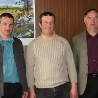 Bernard Chalendard, Thierry Ravel et Gilles Gibaud sont prêts pour le 19 mars.
