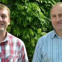 Jérémy Leroy, président des JA Auvergne et Patrick Escure, président de la FNSEA Auvergne.