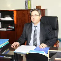 Frédéric Lasserre dans son bureau.
