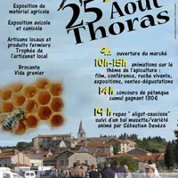 La Foire du 25 août à Thoras, un rendez-vous incontournable pour de nombreux altiligériens, cantaliens, lozériens…
