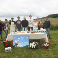 Pour l'occasion, Béatrice Rousset avait préparé de délicieuses pâtisseries à base de lait et de beurre Mont Lait.
