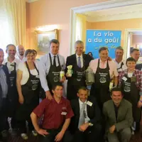 Les produits du terroir de la Haute-Loire ont fait sensation auprès des élus de l’Assemblée Nationale.