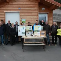 Le 8 avril, la Haute-Loire «de ferme en ferme» a été présentée au Gaec de Pierregrosse à Lantriac.