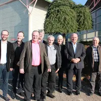 Prosper Chany, au côté de Gilbert Bros, avait participé au Congrès de la FDSEA en 2016 pour fêter les 70 ans du syndicat.