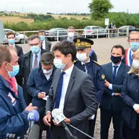 Le ministre de l’Agriculture s’est déplacé dans un centre équestre de Saône-et-Loire le 28 août dernier.