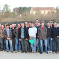 Le conseil d'administration de l'association des producteurs de lait CFVA.