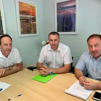 Christian Buffière, Yannick Fialip et Laurent Duplomb.