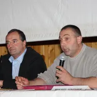 Gilbert Guignand, président de la FDSEA, accorde beaucoup d’importance aux réunions locales.