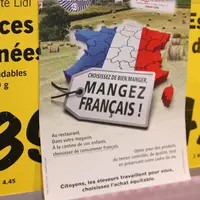 L’un des objectifs de cette action visait à sensibiliser les consommateurs sur l’importance d’acheter et manger français.
