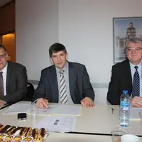 Gérard Ouvrier-Buffet, Jean-Michel Forest et Pierre Vallayer.