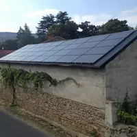 Les installations de moins de 9kWc représentent un champ photovoltaïque de l’ordre de 60 m2