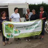 Les agriculteurs qui proposent un marché à la ferme.