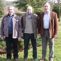 Les 3 présidents : Thierry Ravel GDS43, Jean-Julien Deygas Haute-Loire Conseil Élevage et Gilles Gibaud Codelia.
