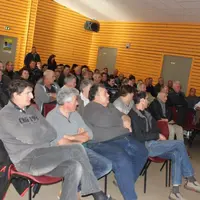 Les producteurs de Lentilles Vertes du Puy étaient nombreux à l’assemblée générale de leur groupement.