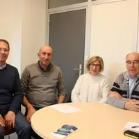 Les élus du département, Claude Roche, Christian Gouy, Isabelle Hugon et Albert Comptour, vous attendent le 3 décembre.